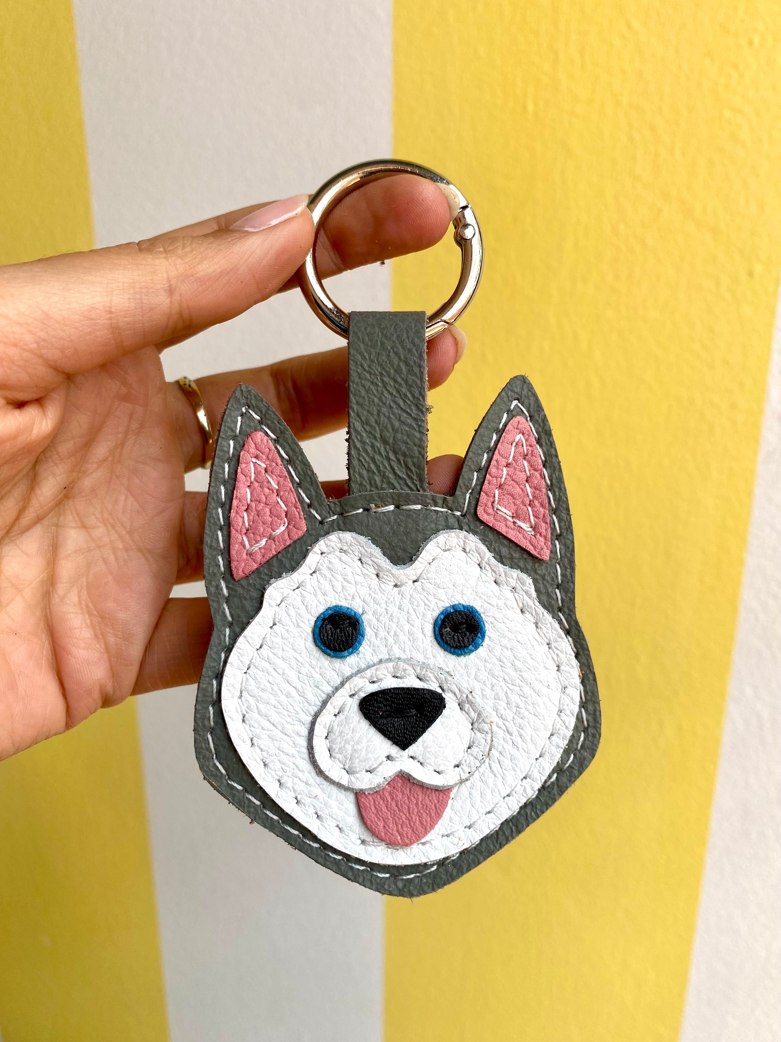 Llavero Husky Siberiano