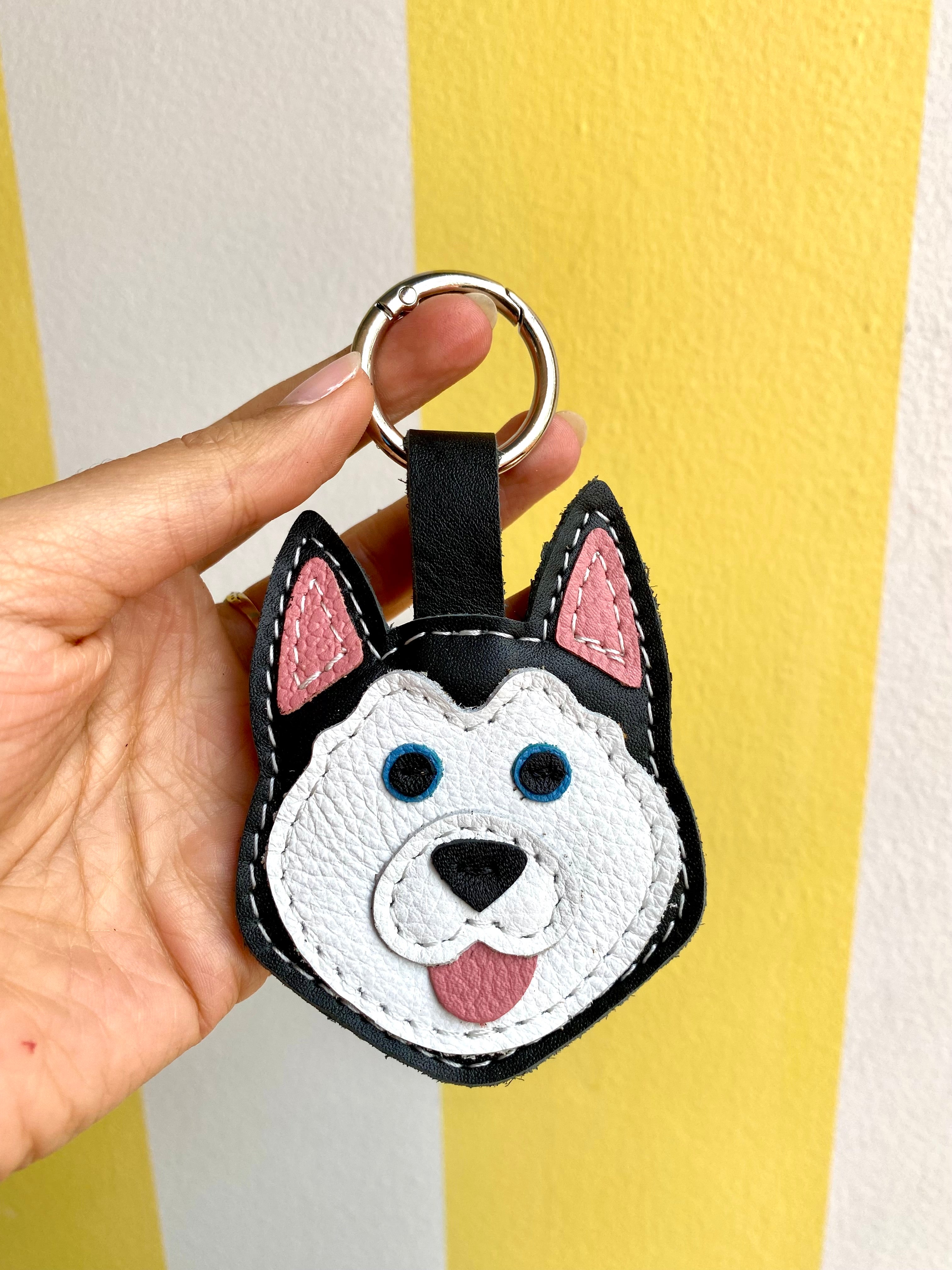 Llavero Husky Siberiano